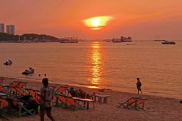 CIMG2286 Pattaya Beach Sunset.JPG